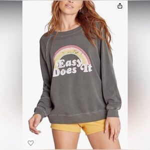 Wildfox Easy Does it Sweater Shirt NWT